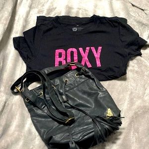 Roxy crossbody bag and Medium Size Tshirt (Roxy)